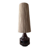 Glazed ceramic floor lamp from the 60s/70s