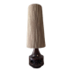 Glazed ceramic floor lamp from the 60s/70s