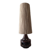 Glazed ceramic floor lamp from the 60s/70s