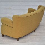 1960s, Danish 3-seater "Banana" sofa by Edmund Jørgensen, original condition.