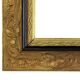 Antique Gilded Wooden Frame Classic Baroque Style Frame 38x33cm