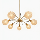Vintage chandelier with 7 lights from the 60s/70s.