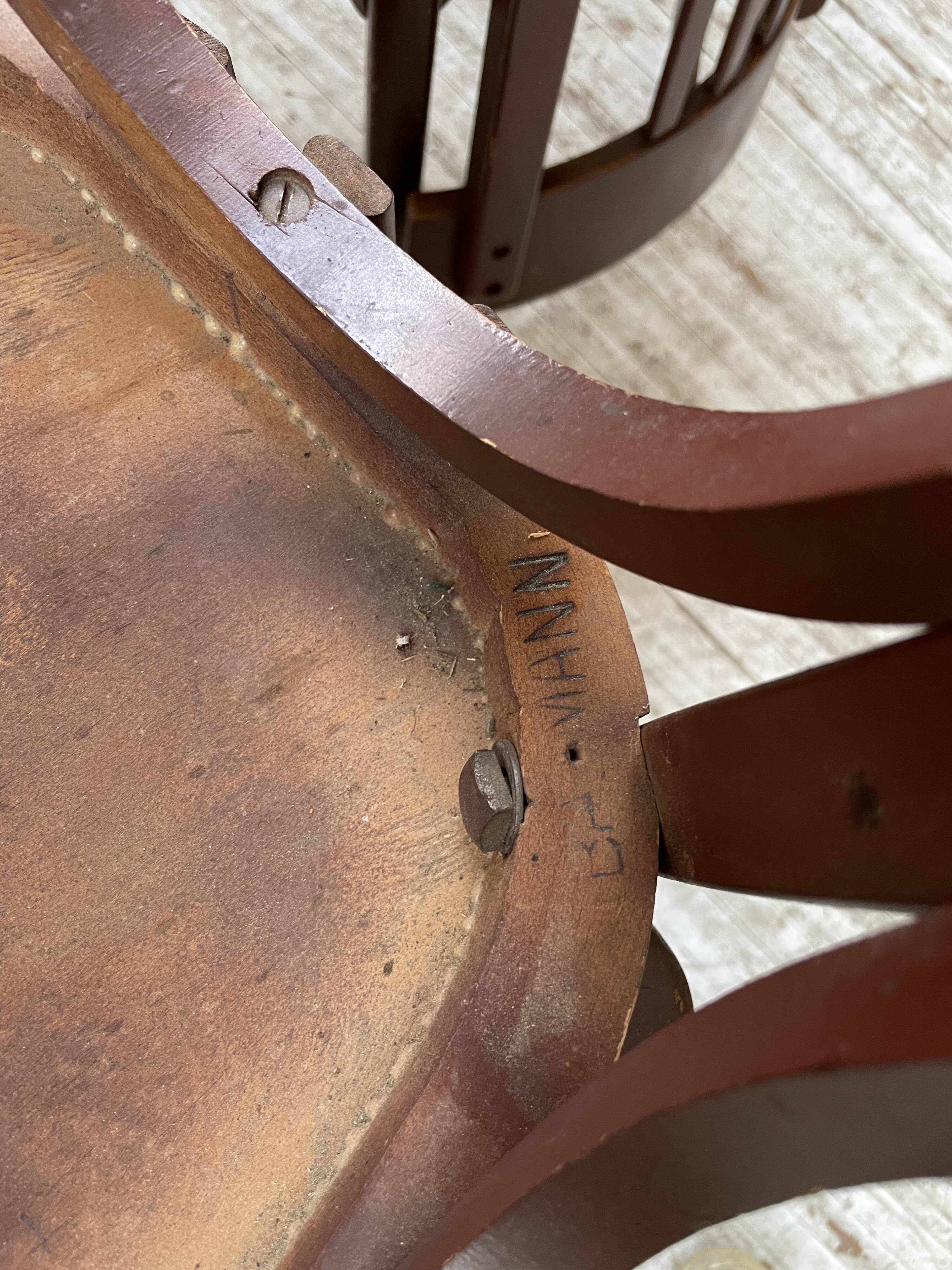 Set of 4 Baumann bistro chairs