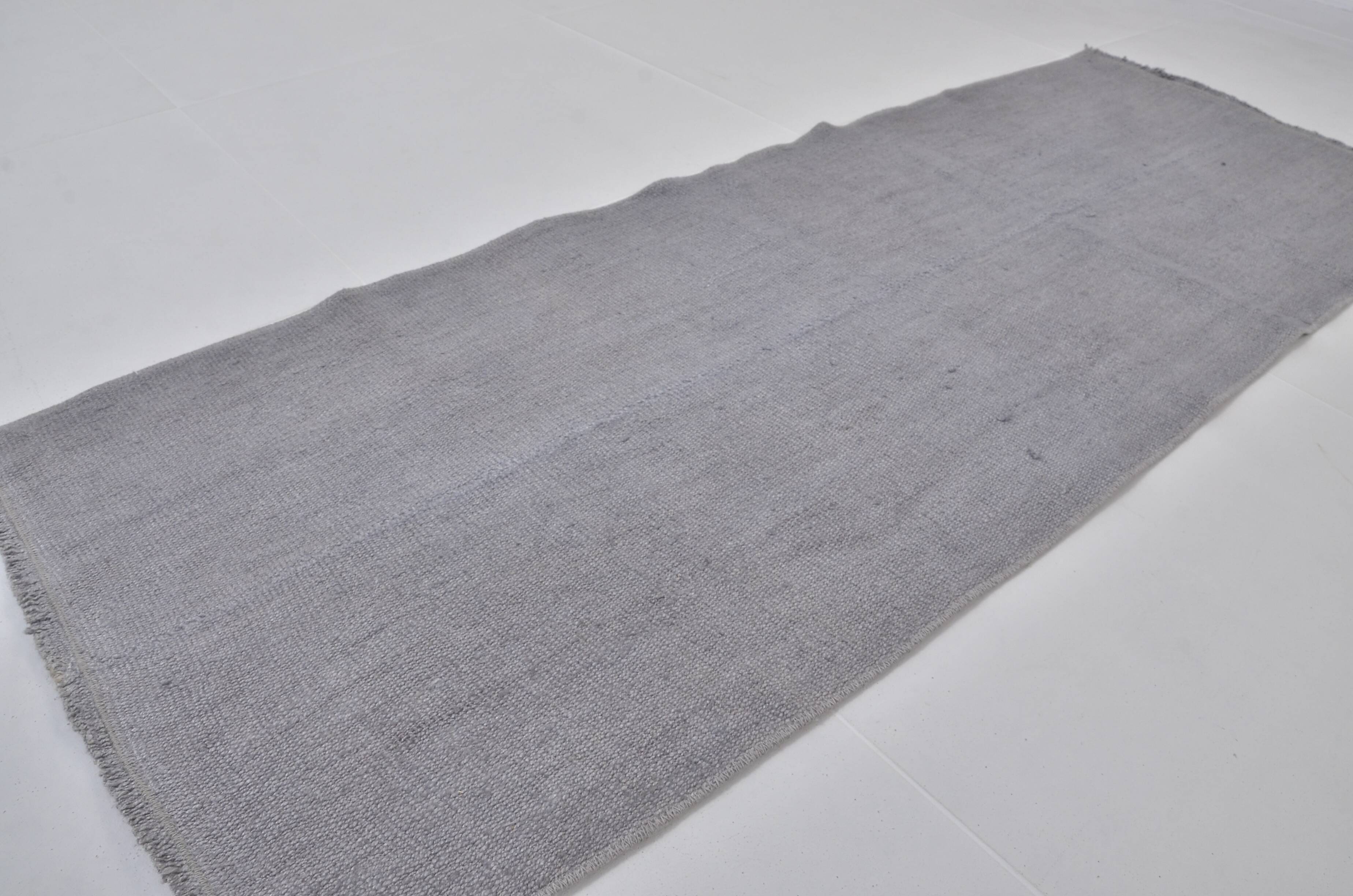 Vintage Grey Hemp Kilim Rug sku 3955