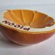 Empty pocket half orange Proceram vintage 18 cm