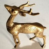Brass deer 70s