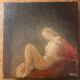Huile sur toile nu féminin