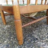 Vintage oak living room