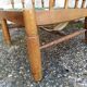 Vintage oak living room