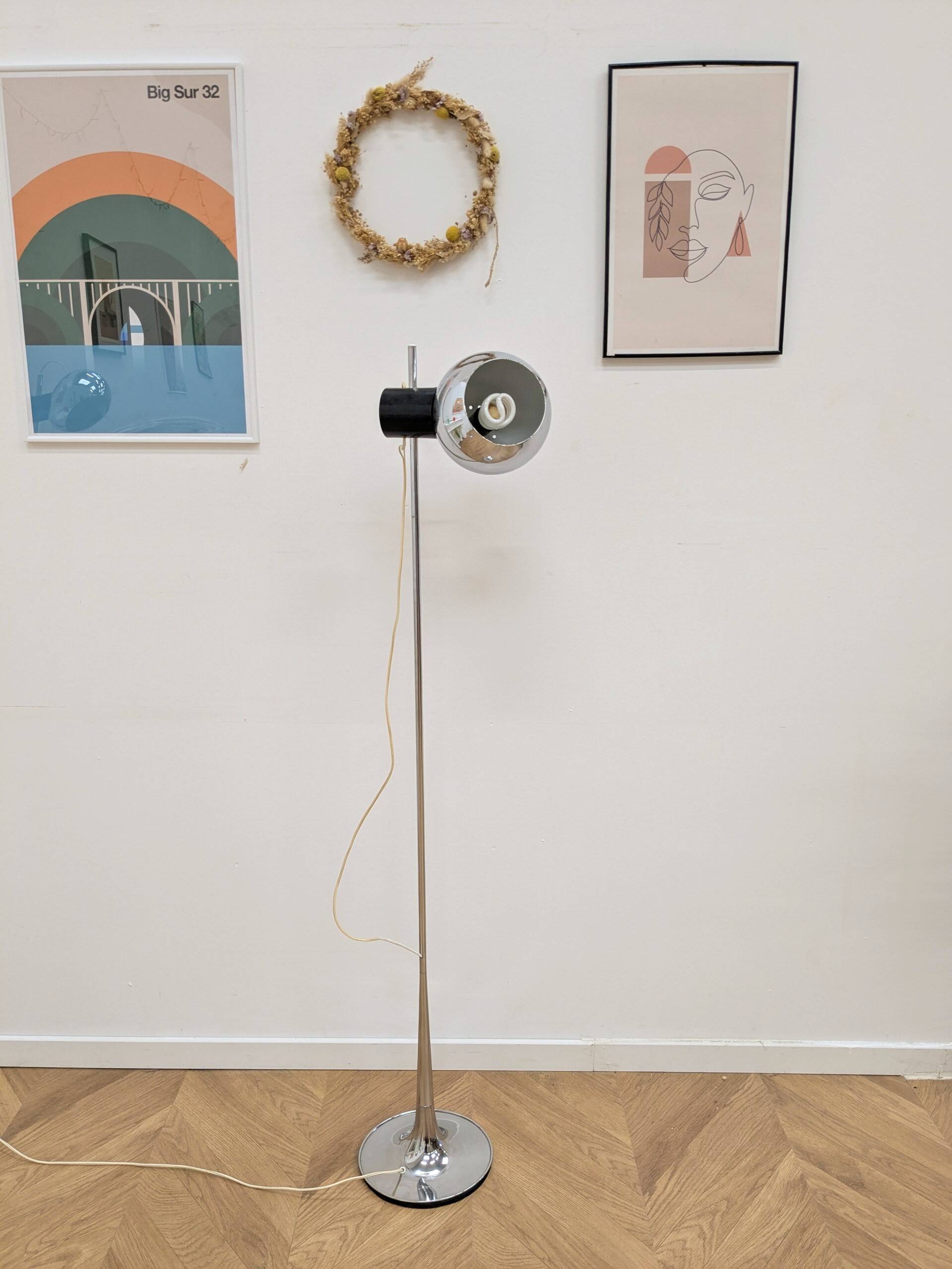 Lampadaire vintage italien par Goffredo Reggiani