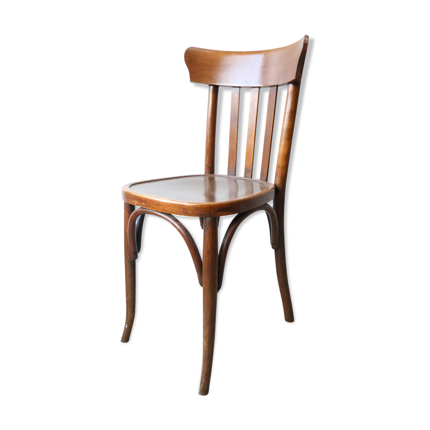 Bistro chair, wood, Mahieu