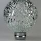 60s 70s wall lamp ball lamp metal chrome & glass space age design