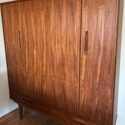 Armoire scandinave vintage teck - Années 1970