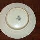 Faience plate in Longwy enamels signed Léa Valentin Les Fruits