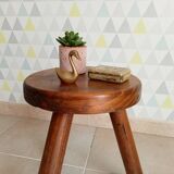 Vintage tripod stool from the 60s/70s