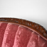 Art Deco Salon by Paul Follot in pink velvet, circa 1920