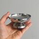 6 stainless steel dessert cups.