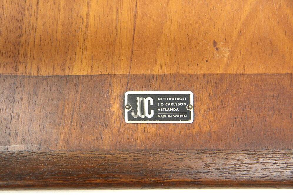 Teak coffee table, Karl Erik Ekselius, JOC, Vetlanda, Sweden, 1950