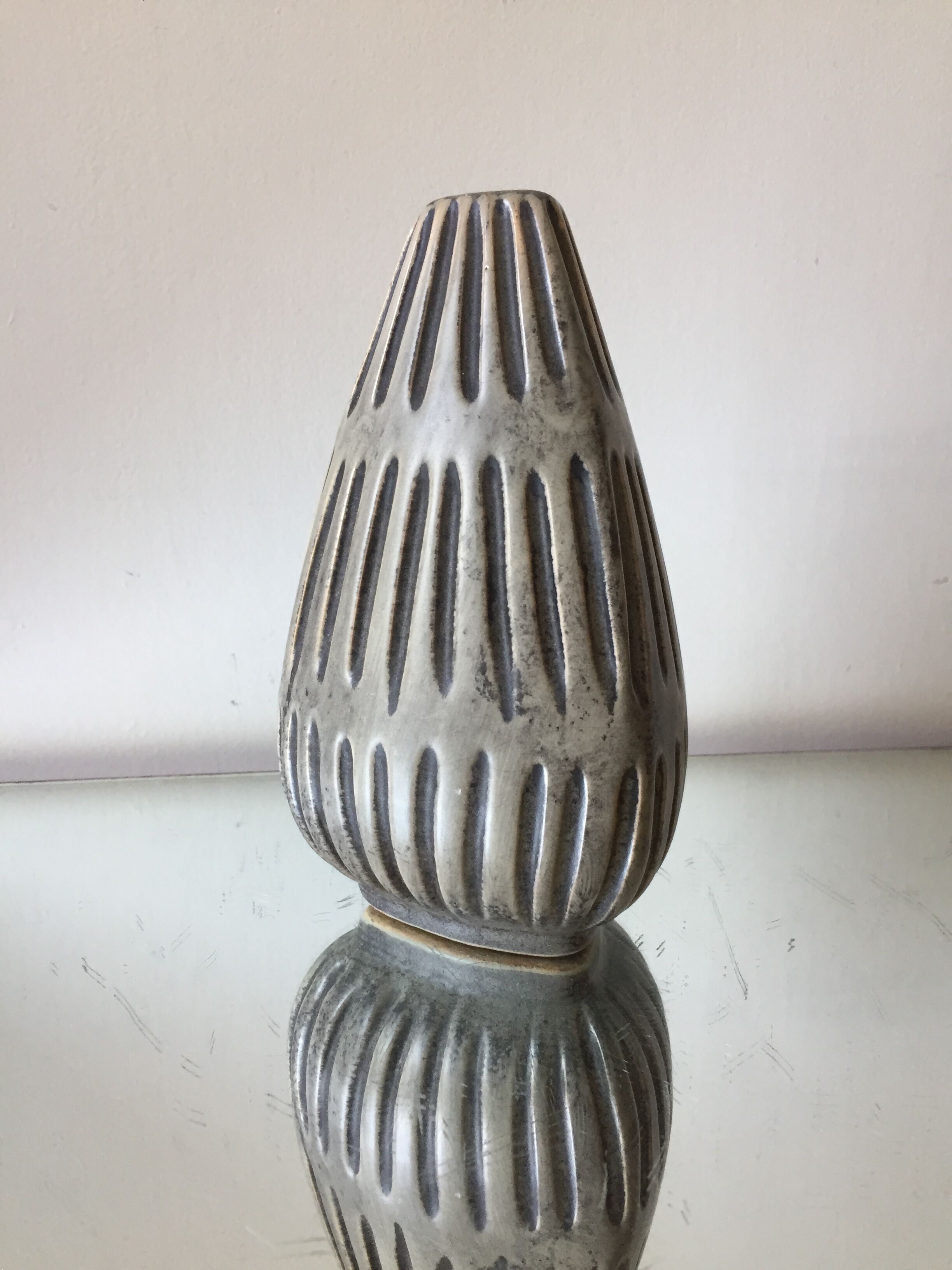 Vase danish midcentury in Stoneware