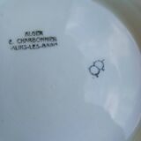 Plat de présentation sur pied Charbonnier modèle Alger
