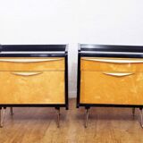 Pair of vintage bedside tables