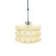 Mid-Century Amber Bubble Glass Ceiling Light by Helena Tynell for Limburg, Germany, 1960s