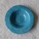 Vide poche raku turquoise