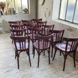 Set of 13 Japy bistro chairs, 1940