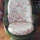 Rocking chair structure bambou