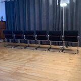 Set of six chairs by Guido Faleschini, i4 Mariani, Italy, 1970s