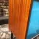 Sideboard with sliding glass doors