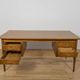 Mid-Century Oak Executive Desk, Denmark, 1960s