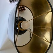 Black ceramic lamp max idlas antique