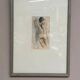 Swedish Watercolour on Paper “Nude Study” by Helge W. Högbom