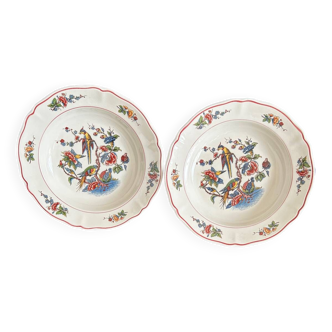 Assiettes anciennes Villeroy et Boch