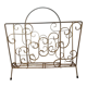 Vintage magazine holder in brass 60s