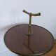 Martini table Maison Baguès bamboo imitation brass side table guéridon