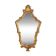 French rococo-baroque style Mirror in wood with gilded frame