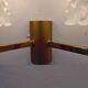 Pair of maison lunel paris france wall lights with 2 lights