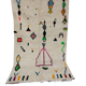 250x145cm moroccan berbere carpet
