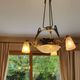 Art Deco Degué Chandelier