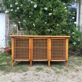 Rattan sideboard