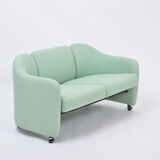 Italian Mid-Century Modern Two-Seater Sofa by Eugenio Gerli for Tecno, 1966