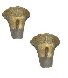 Murano Glass Sconces Set of 2 1970’s