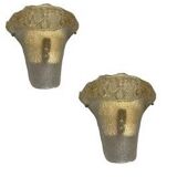 Murano Glass Sconces Set of 2 1970’s