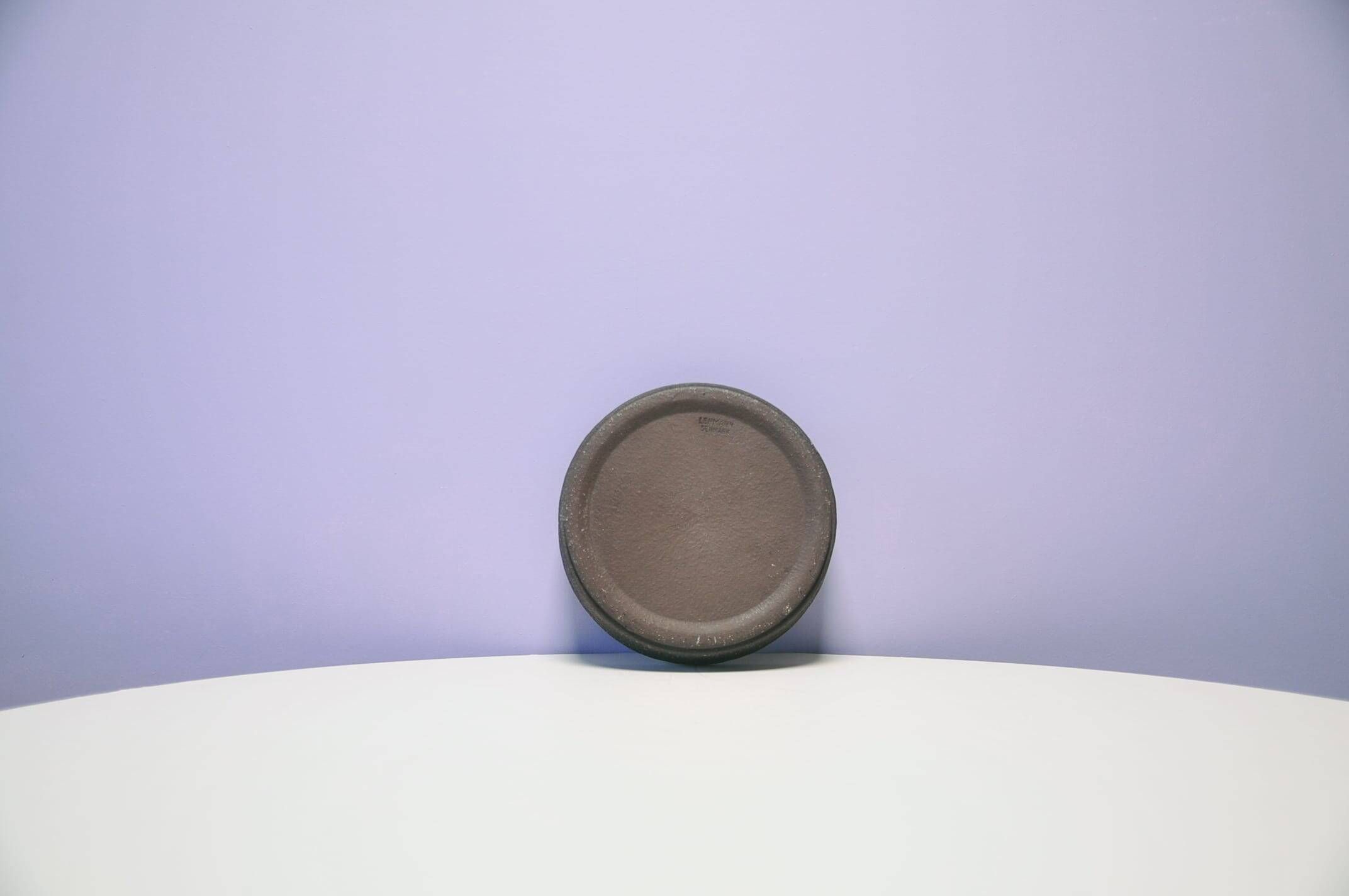 Bol en céramique marron et rose Lehmann