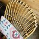 Children's rattan rocking chair