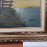 Oil painting - horses - painter teixeira cardoso.