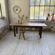 Walnut farmhouse table 2.10m from the 50s