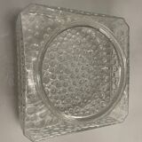 Mid Century Bubble Hustadt Crystal Glass Sconces Set of 2